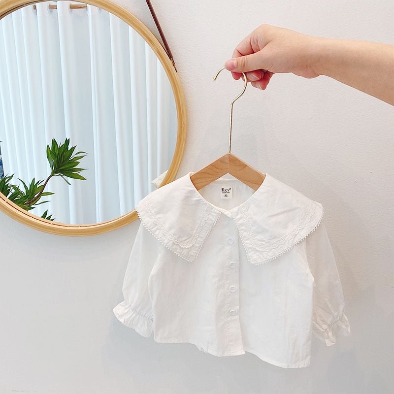 Camisa Infantil Botões e Golinha Renda - BABYLIFEcamisaBabyLifeBABYLIFE14:29;200000463:20066189680cmBrancoCamisa Infantil Botões e Golinha Renda6 - 12 Meses