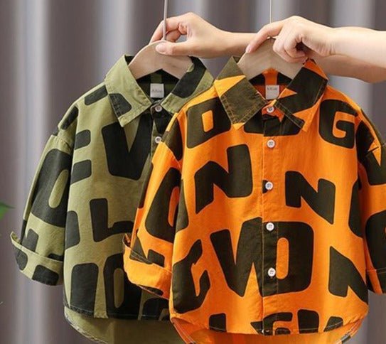 Camisa Infantil Letrinhas Manga Longa - BABYLIFEBabyLifeBABYLIFE14:175;200000463:20000418790 for height 85cmVerdeCamisa Infantil Letrinhas Manga Longa1 - 2 Anos