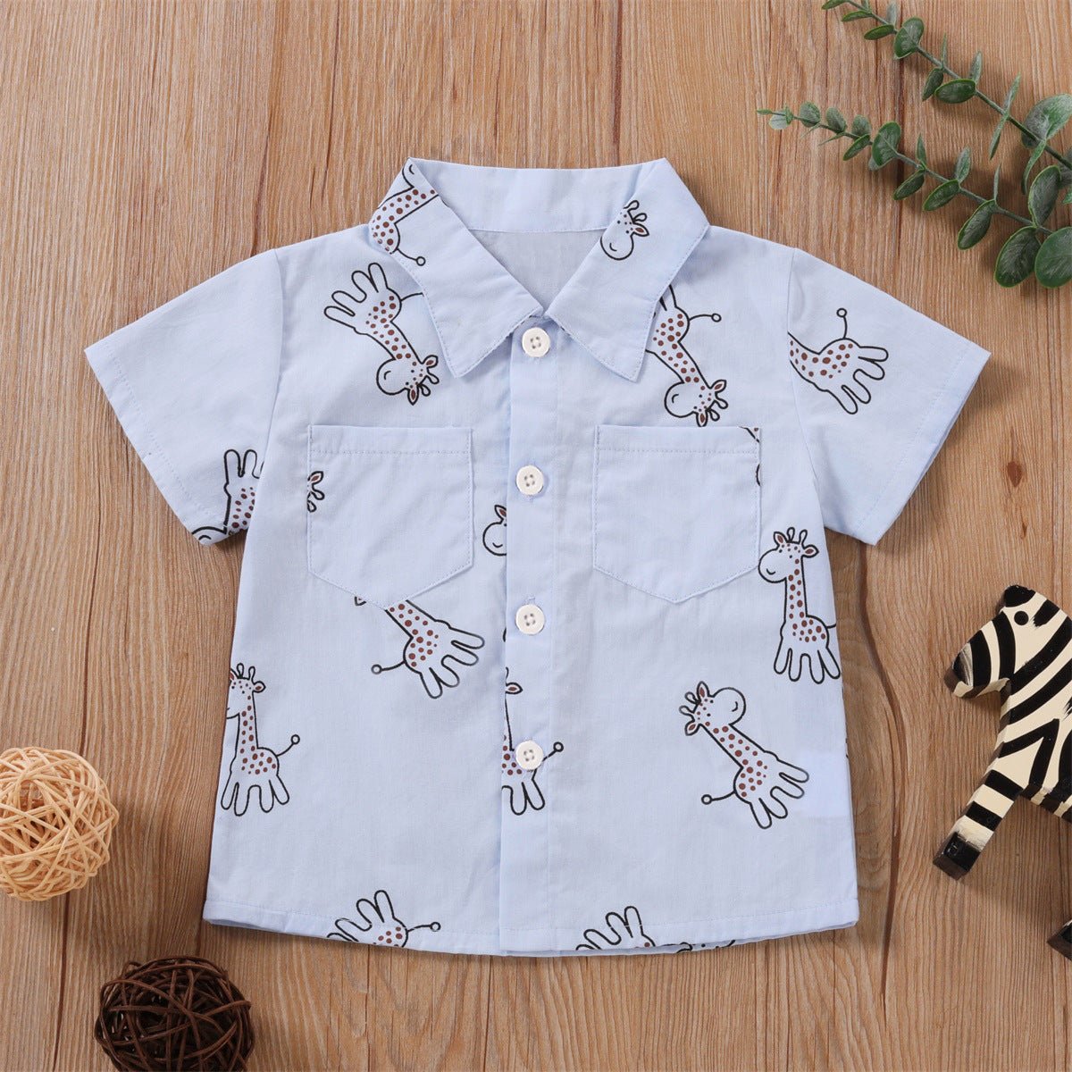 Camisa Infantil Masculina Animais - BABYLIFEBabyLifeBABYLIFEAzulCamisa Infantil Masculina Animais3 - 6 Meses