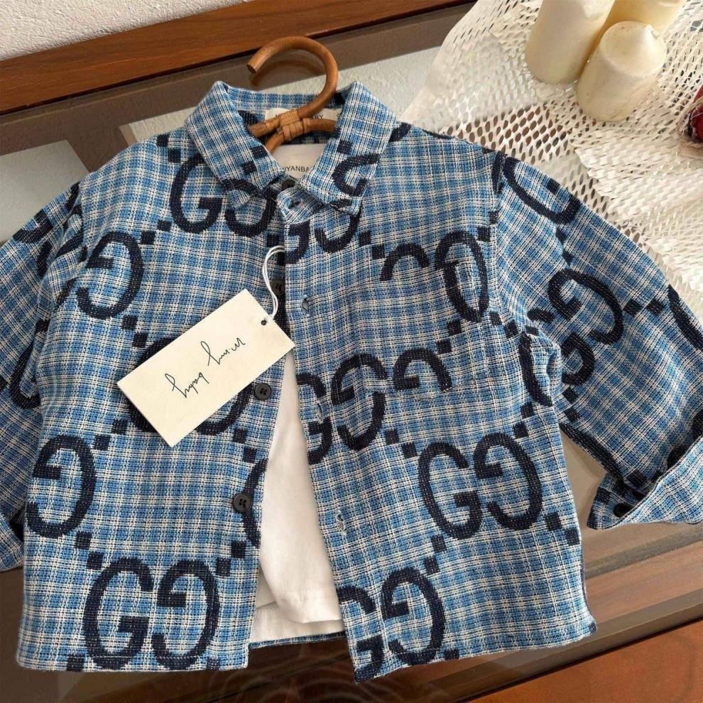 Camisa Infantil Masculina Azul G&G - BABYLIFEBabyLifeBABYLIFEAzulCamisa Infantil Masculina Azul G&G1 - 2 Anos