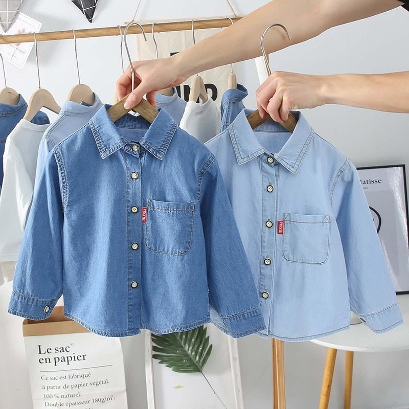 Camisa Infantil Masculina Jeans - BABYLIFEcamisaBabyLifeBABYLIFE14:771blue;200000463:20000418790cmJeans ClaroCamisa Infantil Masculina Jeans12 - 24 Meses