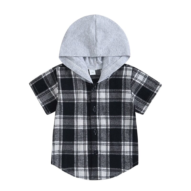 Camisa Infantil Masculina Xadrez halloween - BABYLIFEBabyLifeBABYLIFE200000463:2006618966 - 12 MesesCamisa Infantil Masculina Xadrez halloween