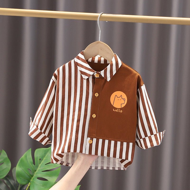 Camisa Manga Longa Listras - BABYLIFEcamisaBabyLifeBABYLIFE14:193brown;200000463:20066189680cmMarromCamisa Manga Longa Listras6 - 12 Meses
