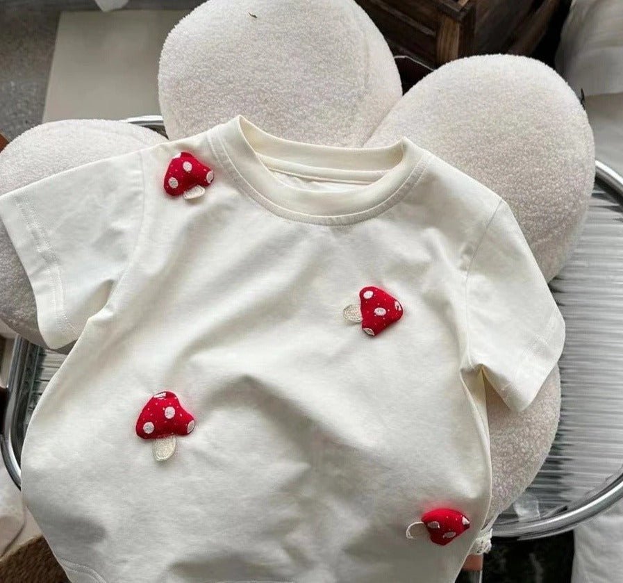 Camiseta Infantil Feminina Verão - BABYLIFEBabyLifeBABYLIFEOff WhiteCamiseta Infantil Feminina Verão1 - 2 Anos