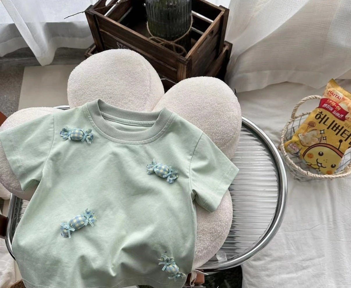 Camiseta Infantil Feminina Verão - BABYLIFEBabyLifeBABYLIFEVerdeCamiseta Infantil Feminina Verão1 - 2 Anos