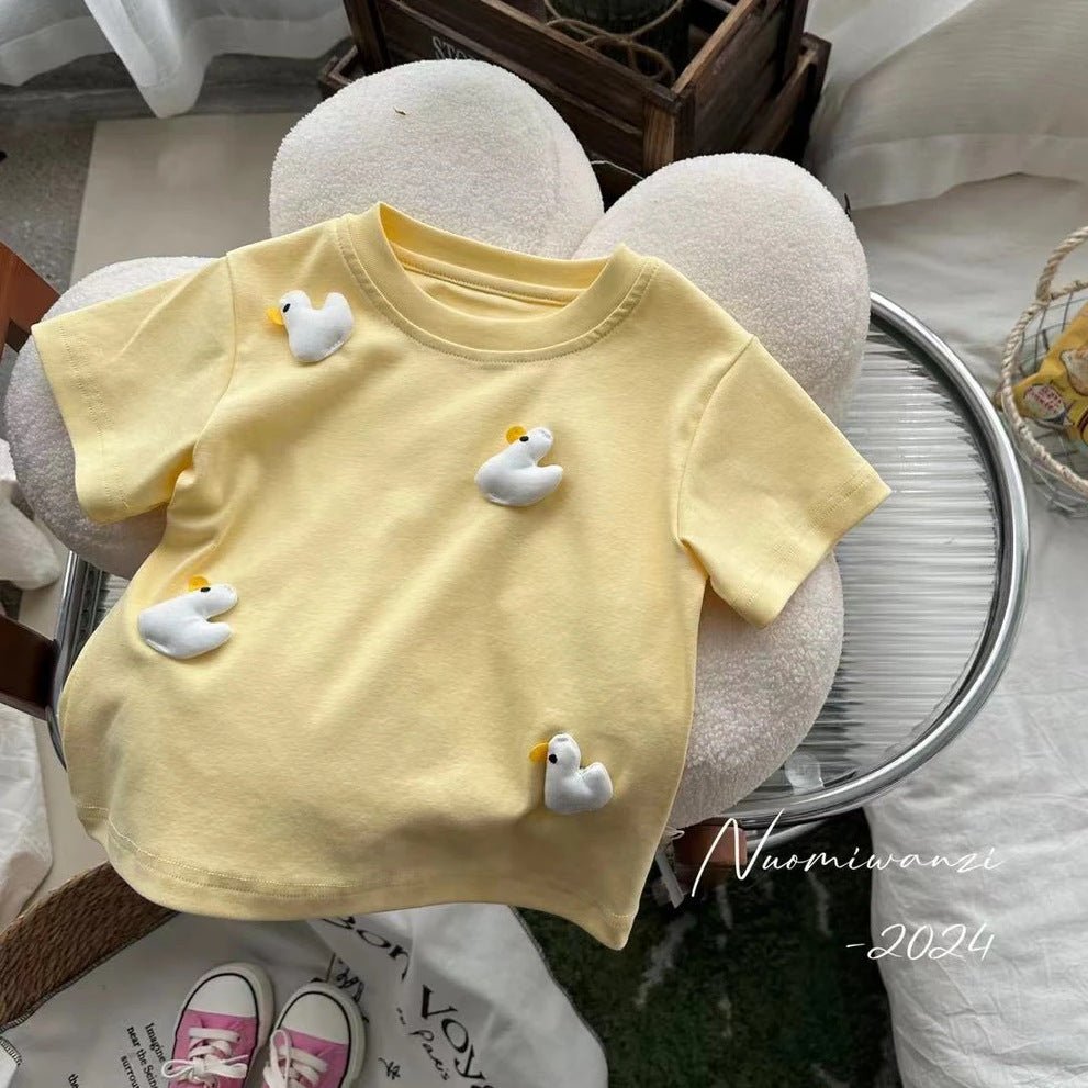 Camiseta Infantil Feminino Detalhes 3d - BABYLIFEBabyLifeBABYLIFEAmareloCamiseta Infantil Feminino Detalhes 3d6 - 12 Meses