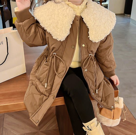 Casaco Infantil Feminino Acolchoado Pelinhos - BABYLIFEBabyLifeBABYLIFEMarromCasaco Infantil Feminino Acolchoado Pelinhos1 - 2 Anos