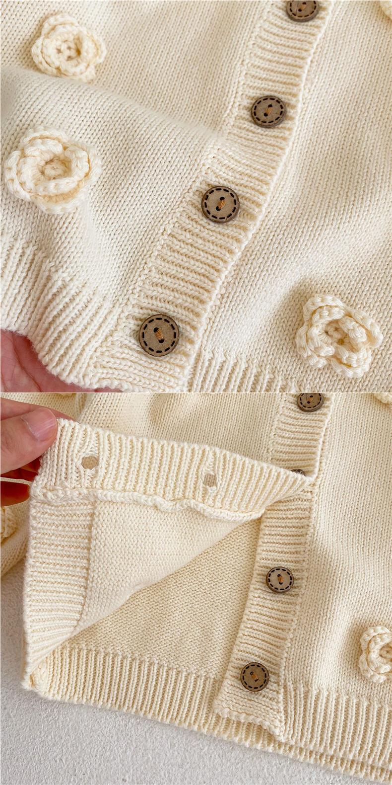 Casaco Infantil Feminino Botões Florzinhas - BABYLIFEBabyLifeBABYLIFE14:771Beige;200000463:2000250030-6 MonthsBegeCasaco Infantil Feminino Botões Florzinhas0 - 6 Meses