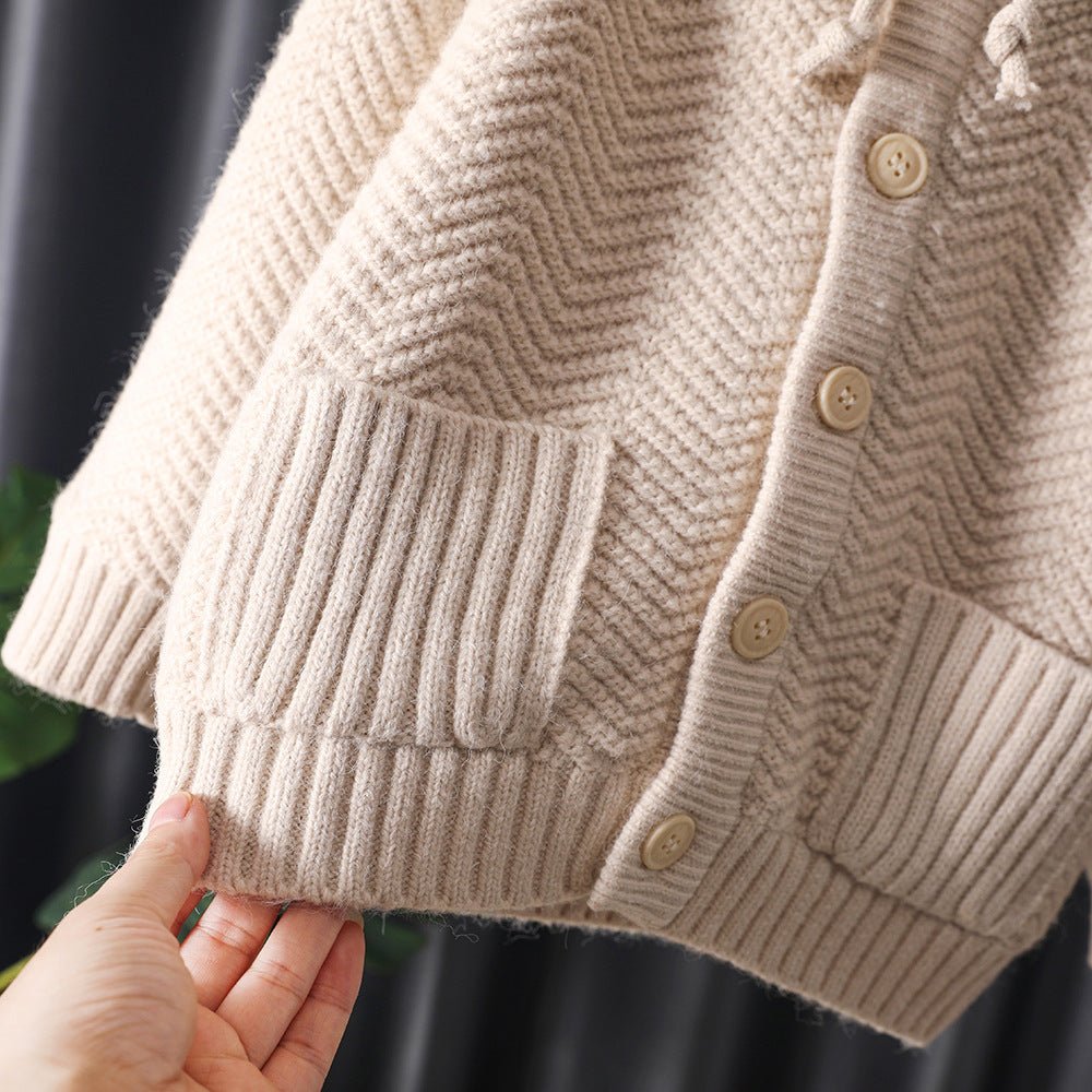 Casaco Infantil Feminino Forrado Bolsinhos - BABYLIFEBabyLifeBABYLIFE6 - 12 MesesCasaco Infantil Feminino Forrado Bolsinhos