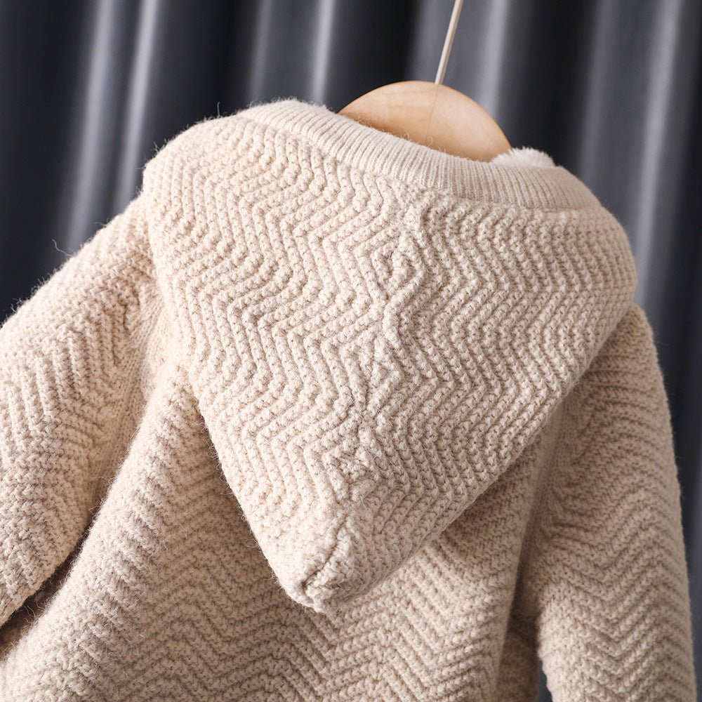 Casaco Infantil Feminino Forrado Bolsinhos - BABYLIFEBabyLifeBABYLIFE6 - 12 MesesCasaco Infantil Feminino Forrado Bolsinhos