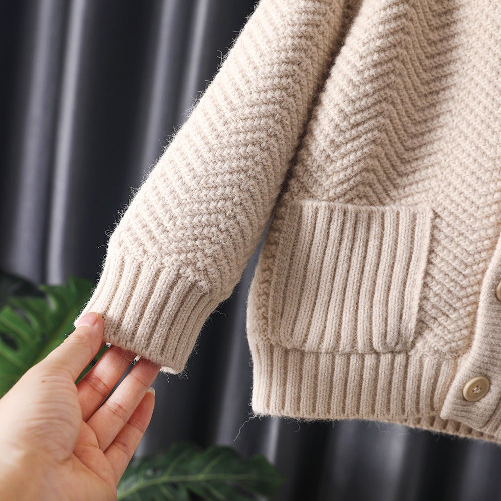 Casaco Infantil Feminino Forrado Bolsinhos - BABYLIFEBabyLifeBABYLIFE6 - 12 MesesCasaco Infantil Feminino Forrado Bolsinhos