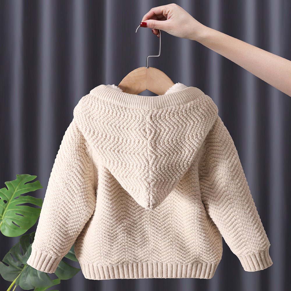 Casaco Infantil Feminino Forrado Bolsinhos - BABYLIFEBabyLifeBABYLIFE6 - 12 MesesCasaco Infantil Feminino Forrado Bolsinhos