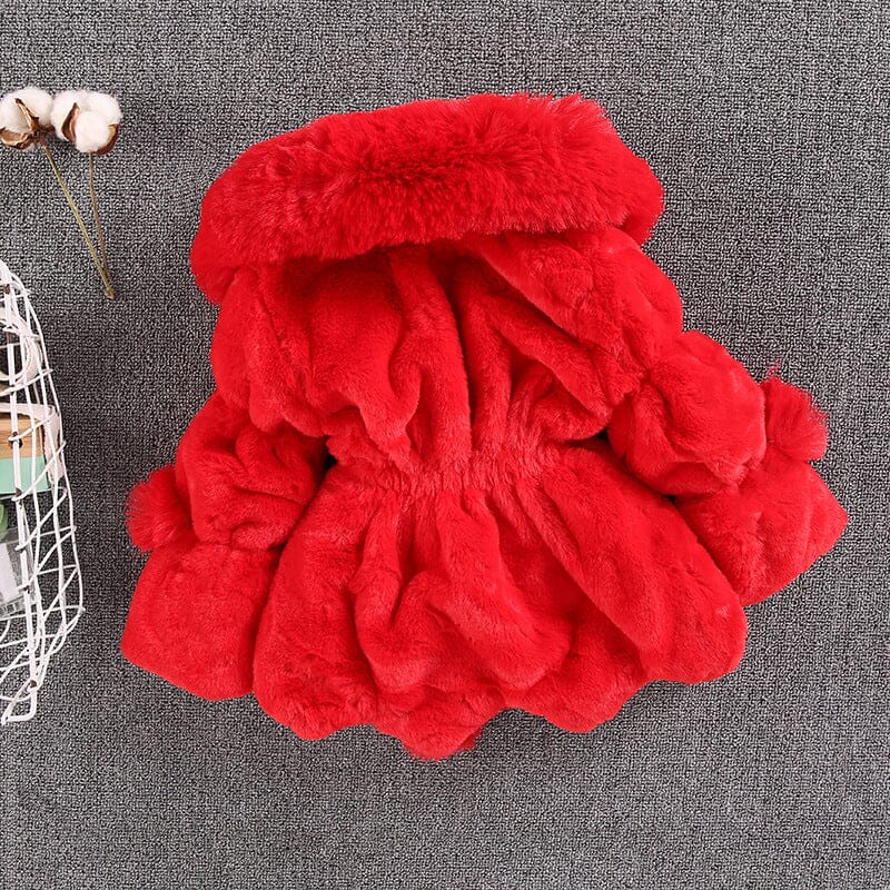 Casaco Infantil Feminino Gola Pelinhos e Pompom - BABYLIFEBabyLifeBABYLIFE14:193Model 1 Red;200000463:20000418712M-18M(Size90)VermelhoCasaco Infantil Feminino Gola Pelinhos e Pompom12 - 18Meses