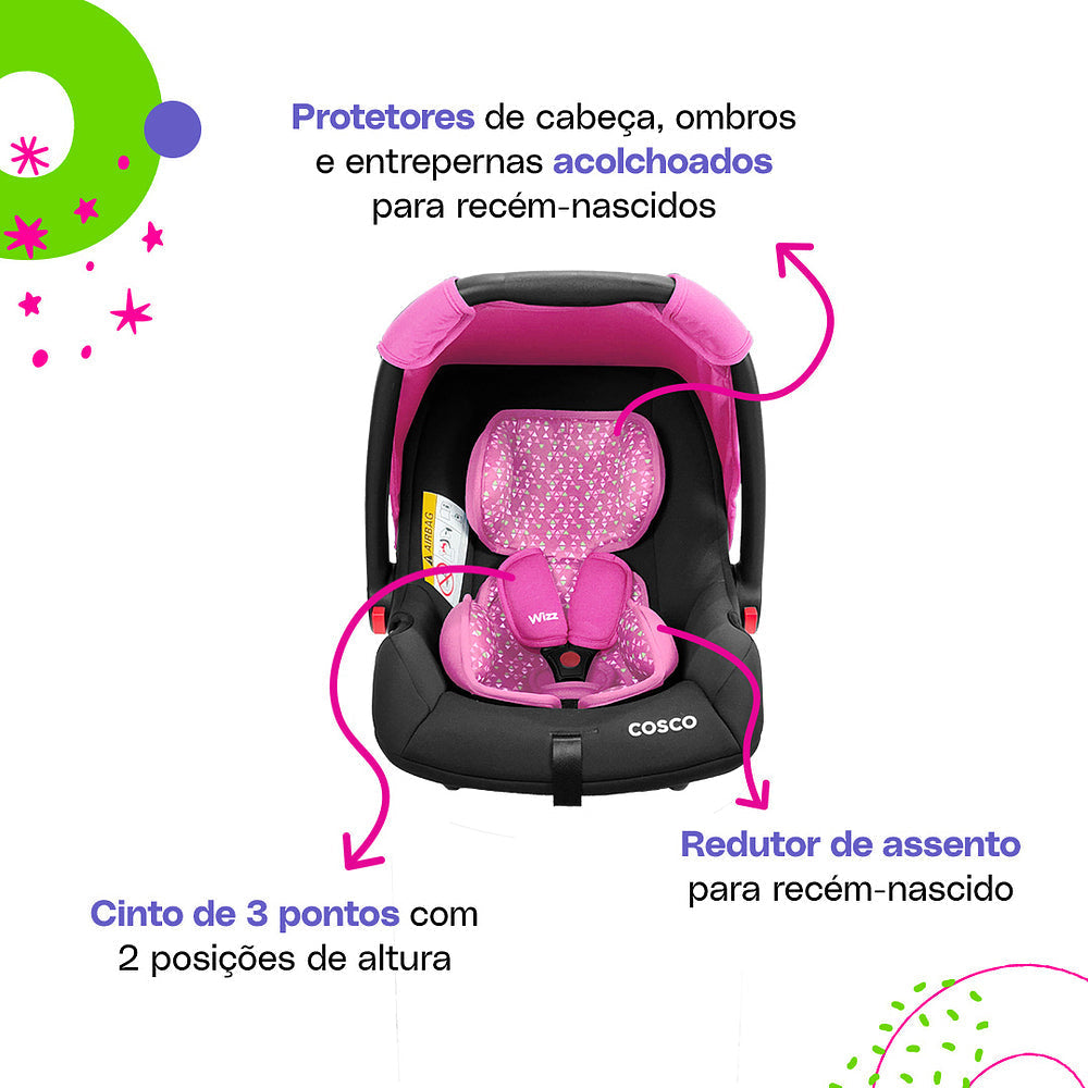 Bebê Conforto Wizz com Base