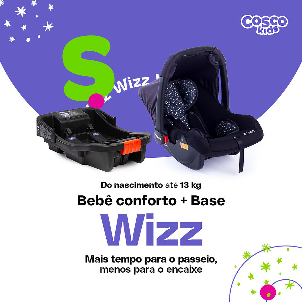Bebê Conforto Wizz com Base
