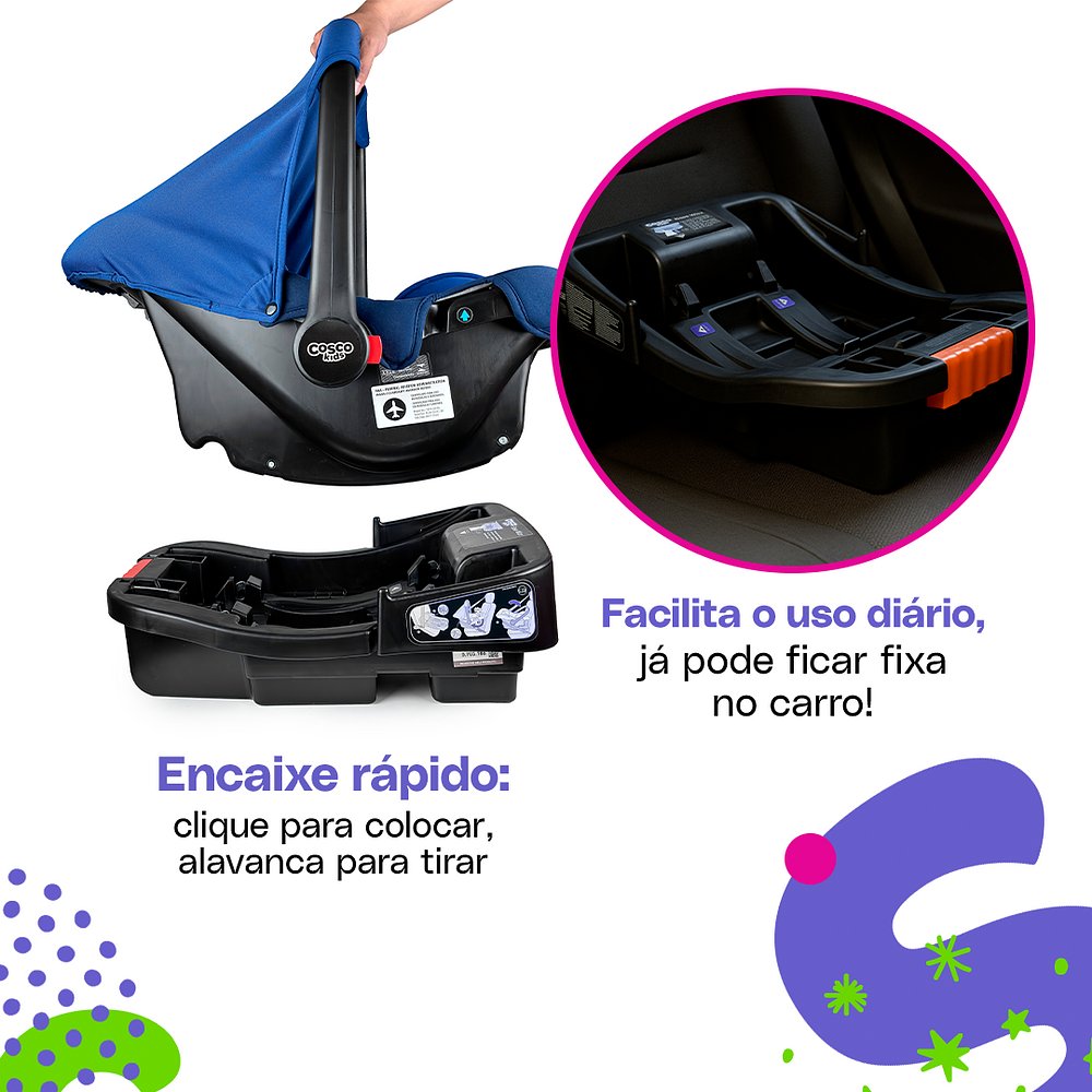 Bebê Conforto Wizz com Base