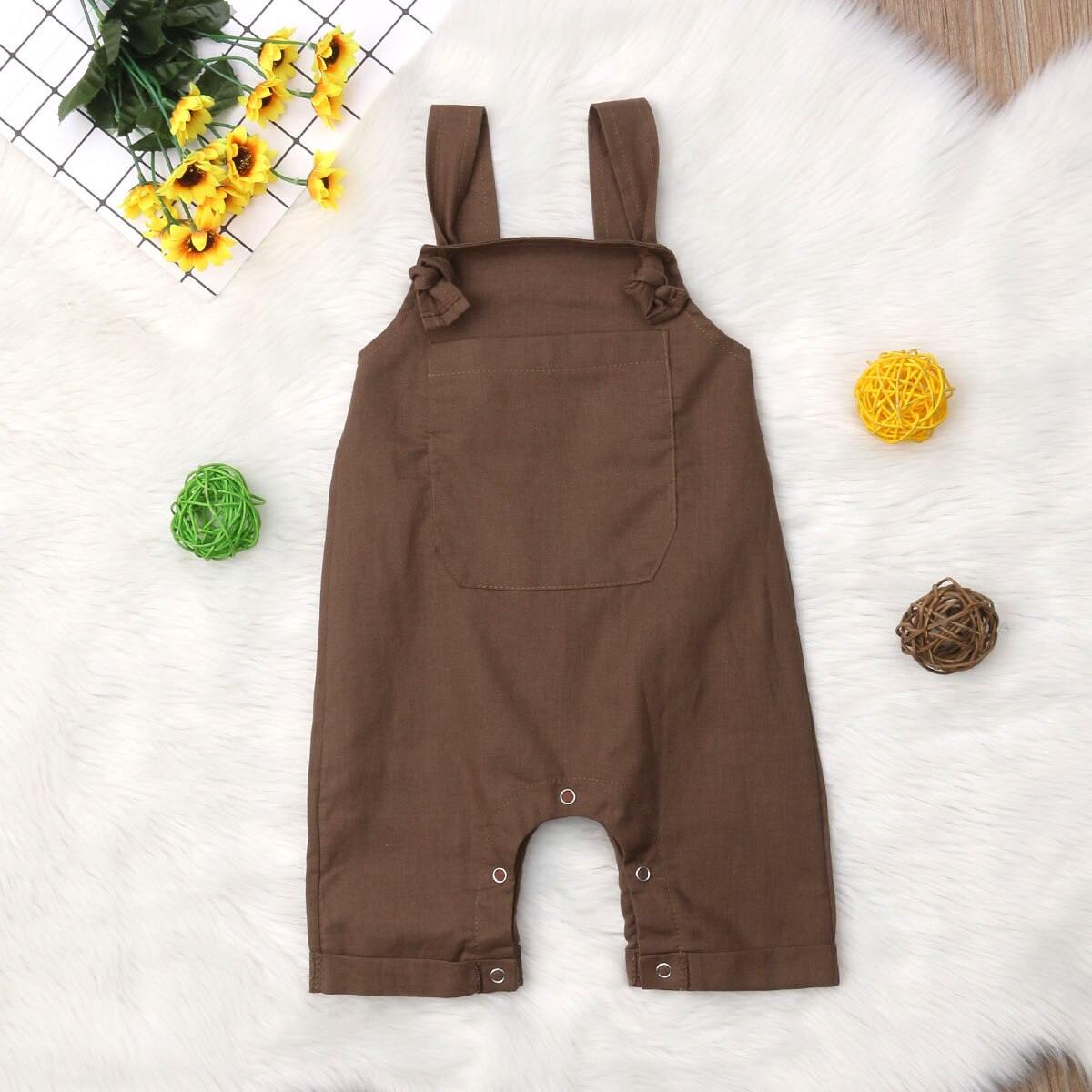 Jardineira Infantil Masculina Casual
