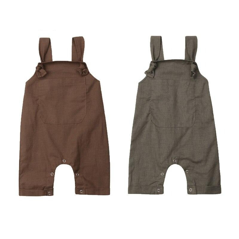 Jardineira Infantil Masculina Casual