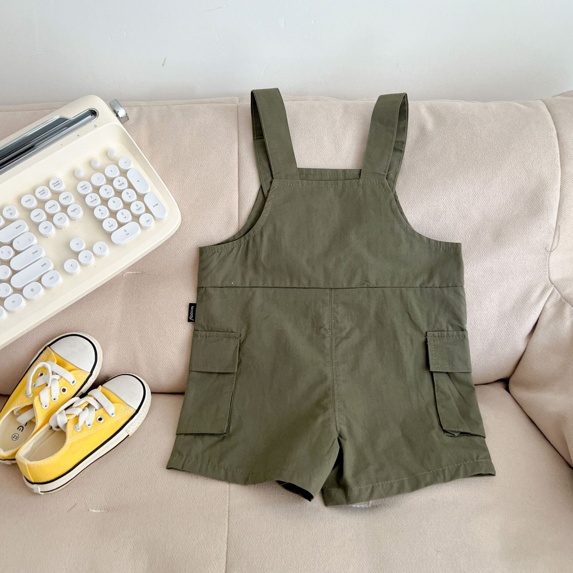 Jardineira Infantil Enjoy Bolsinho - BABYLIFEBabyLifeBABYLIFEVerdeJardineira Infantil Enjoy Bolsinho0 - 3 Meses