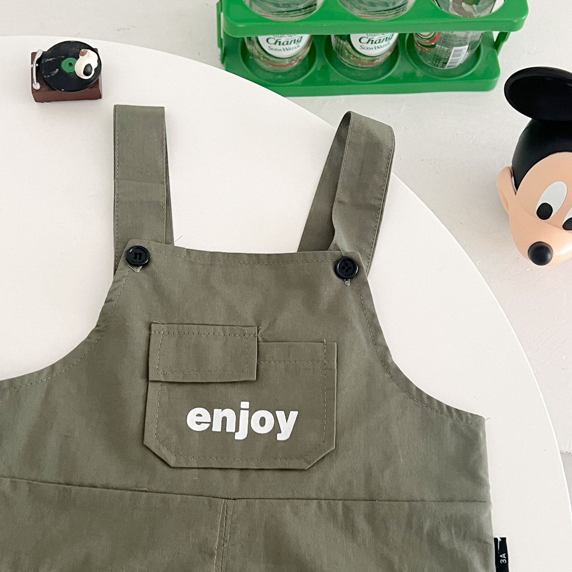 Jardineira Infantil Enjoy Bolsinho - BABYLIFEBabyLifeBABYLIFEVerdeJardineira Infantil Enjoy Bolsinho0 - 3 Meses