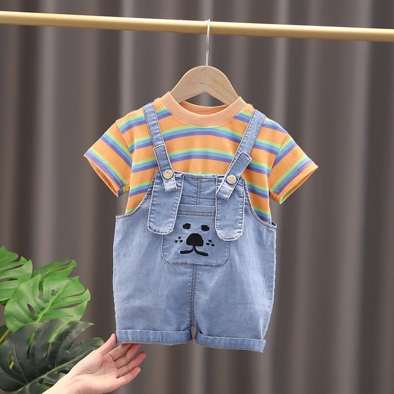 Jardineira Infantil Masculina Dog - BABYLIFEConjuntoBabyLifeBABYLIFE14:350852Orange;200000463:20066189612M-80CMLaranjaJardineira Infantil Masculina Dog9 - 12 meses