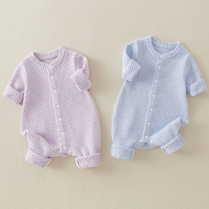 Macacão Infantil de Tricô Botões - BABYLIFEBabyLifeBABYLIFERoxoMacacão Infantil de Tricô Botões0 - 3 Meses