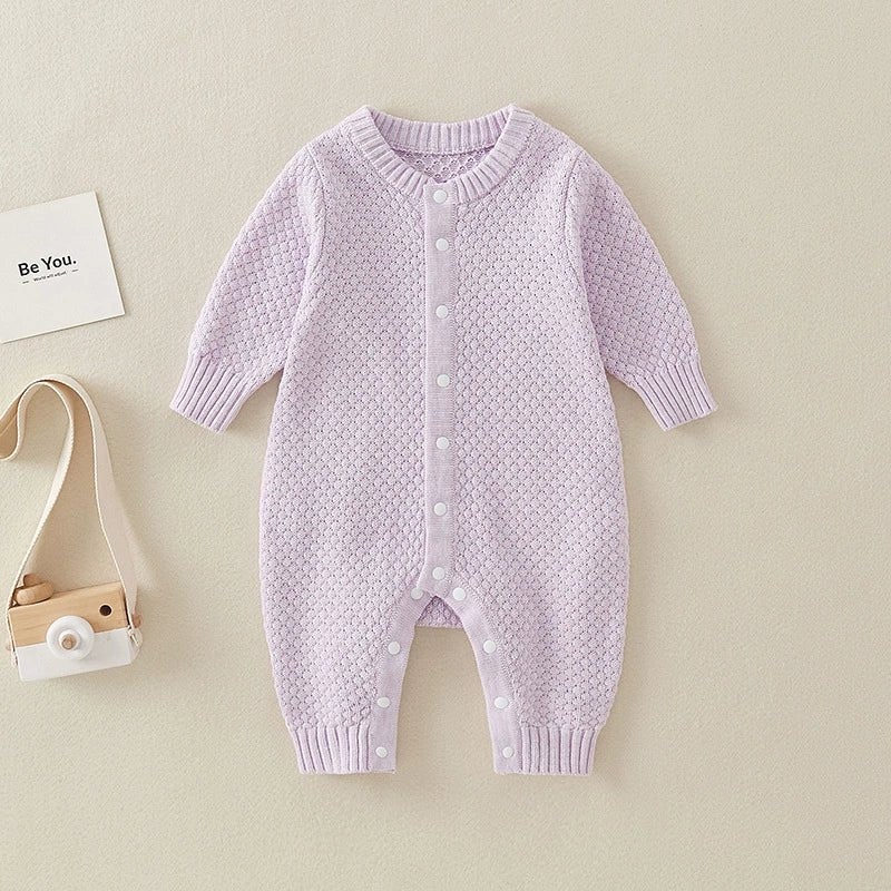 Macacão Infantil de Tricô Botões - BABYLIFEBabyLifeBABYLIFERoxoMacacão Infantil de Tricô Botões0 - 3 Meses