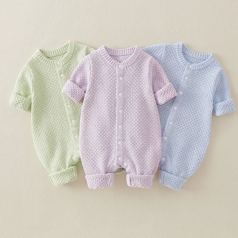 Macacão Infantil de Tricô Botões - BABYLIFEBabyLifeBABYLIFEVerdeMacacão Infantil de Tricô Botões0 - 3 Meses