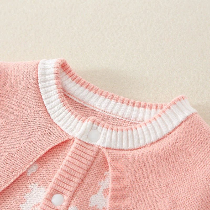 Macacão Infantil de Tricô Lacinhos - BABYLIFEBabyLifeBABYLIFERosaMacacão Infantil de Tricô Lacinhos0 - 1 Mês