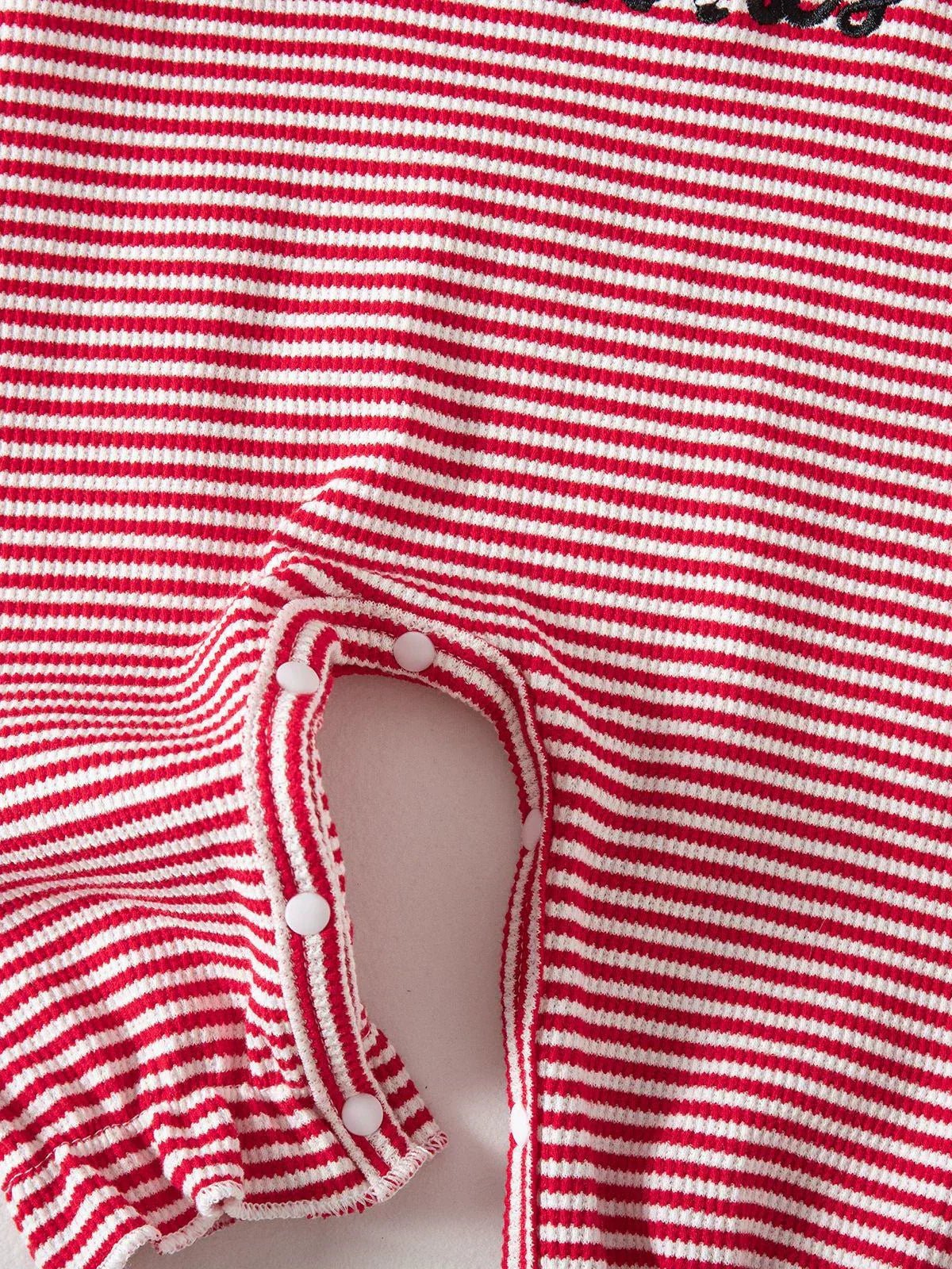 Macacão Infantil Lístras Natal - BABYLIFEBabyLifeBABYLIFEVermelhoMacacão Infantil Lístras Natal0 - 3 Meses