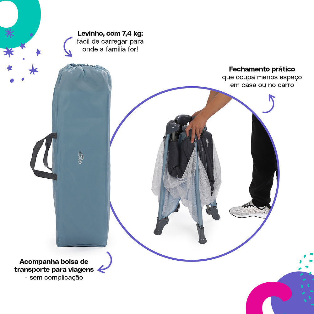 Berço Portátil Cozzy