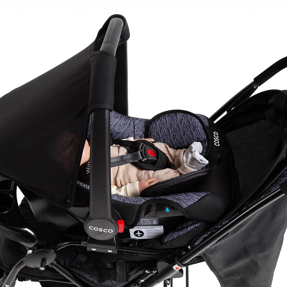 Travel System Reverse Duo + Kit Premium: Mosquiteiro & Organizador