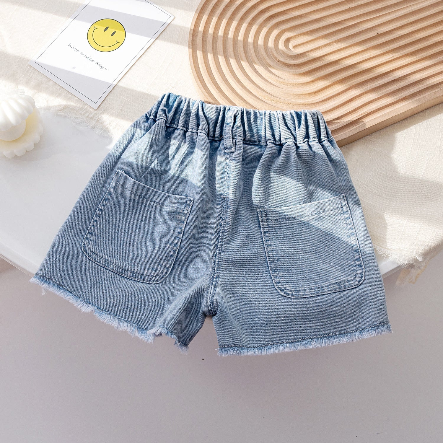 Shorts Infantil Feminino Jeans Coelhinhos - BABYLIFEBabyLifeBABYLIFE6 - 12 MesesShorts Infantil Feminino Jeans Coelhinhos