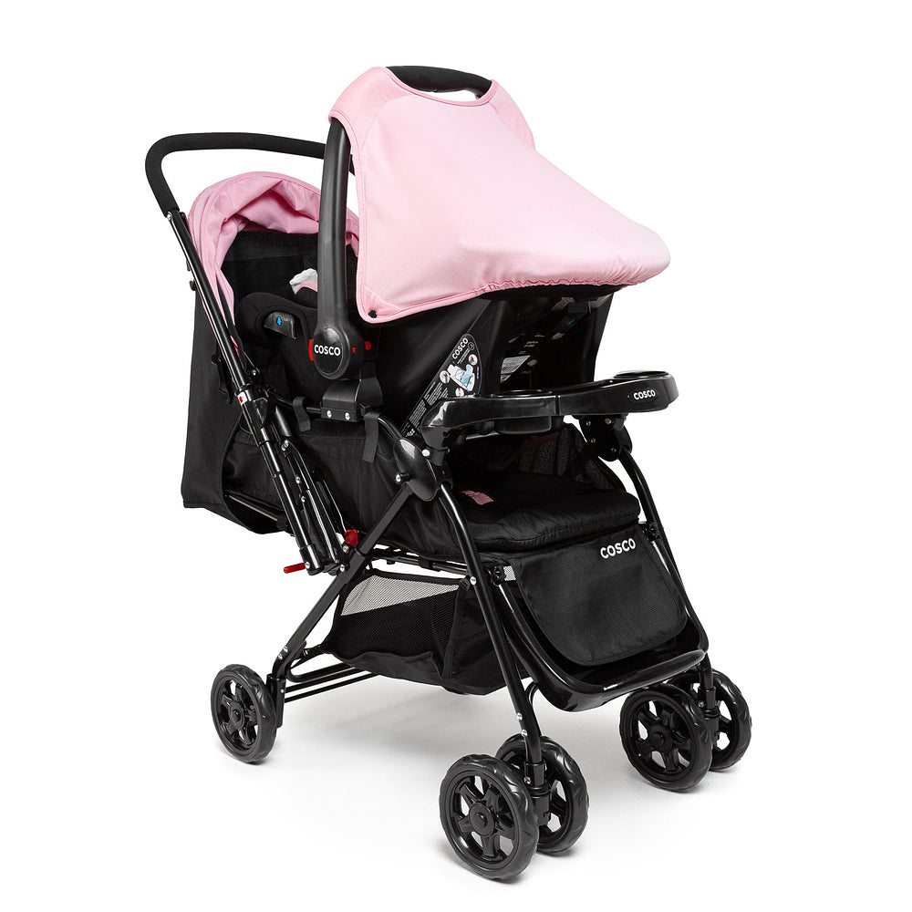Travel System Reverse Duo + Kit Premium: Mosquiteiro & Organizador