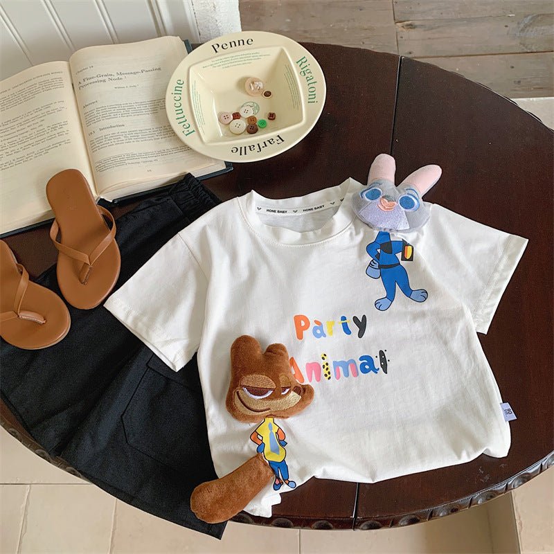 T-Shirt Infantil Verão Raposinha - BABYLIFEBabyLifeBABYLIFEOffT-Shirt Infantil Verão Raposinha1 - 2 Anos