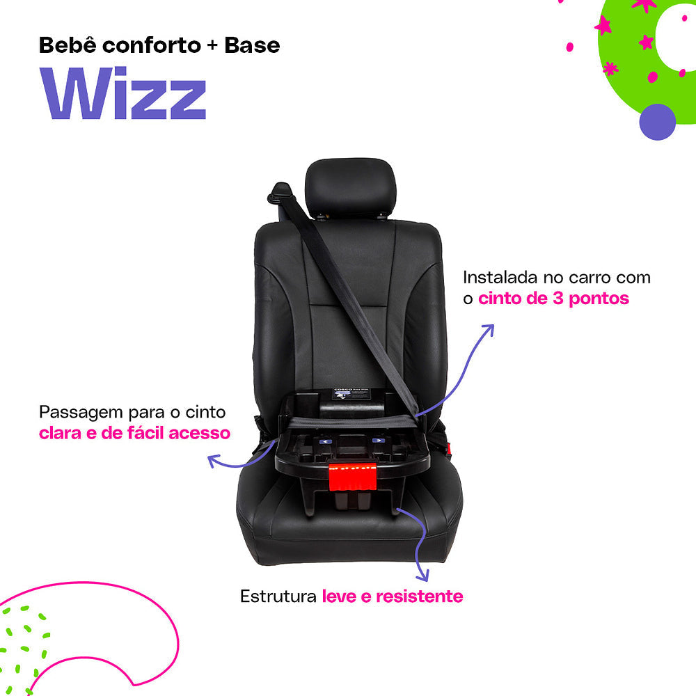 Bebê Conforto Wizz com Base