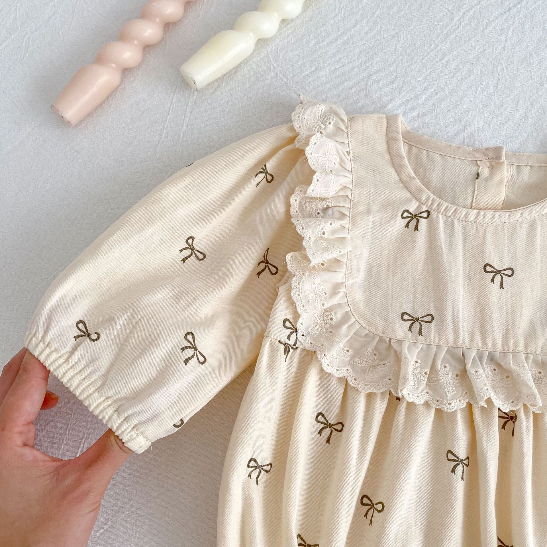 Vestido Body Infantil Lacinhos - BABYLIFEBabyLifeBABYLIFEVestidoVestido Body Infantil Lacinhos0 - 3 Meses