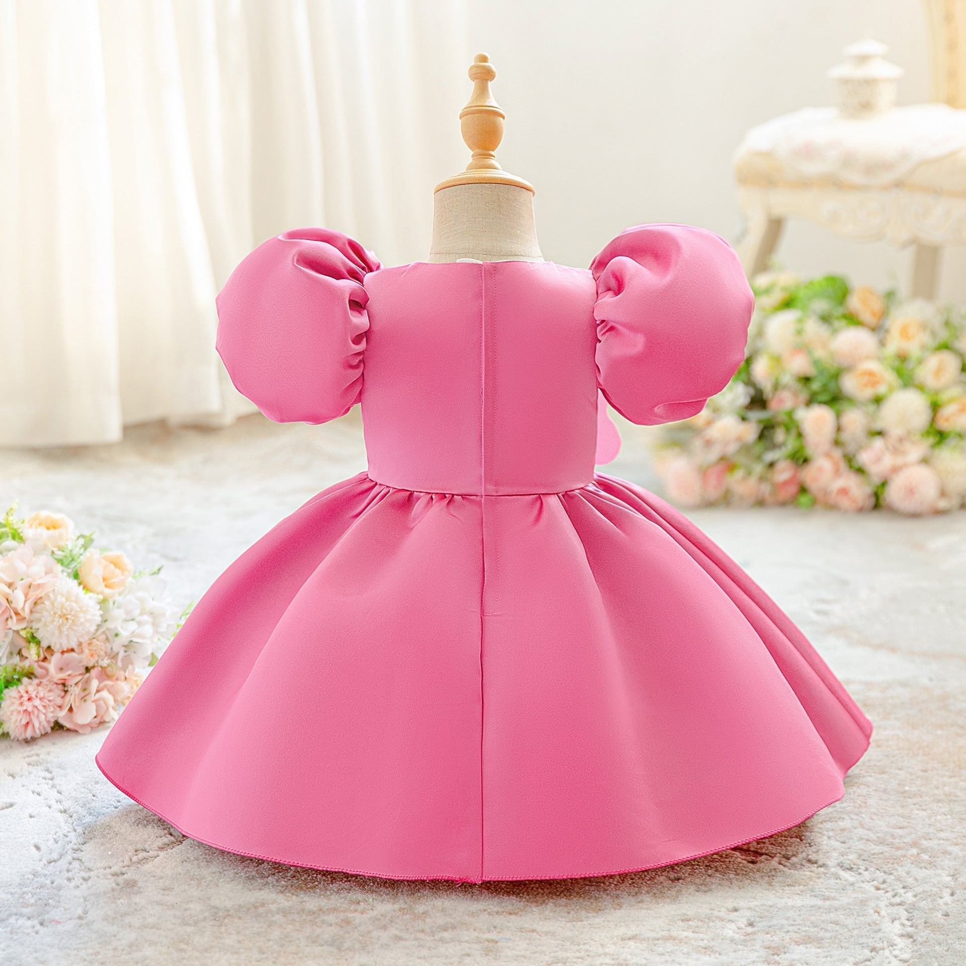 Vestido de Festa Infantil Flor - BABYLIFEBabyLifeBABYLIFERosaVestido de Festa Infantil Flor6 - 9 Meses