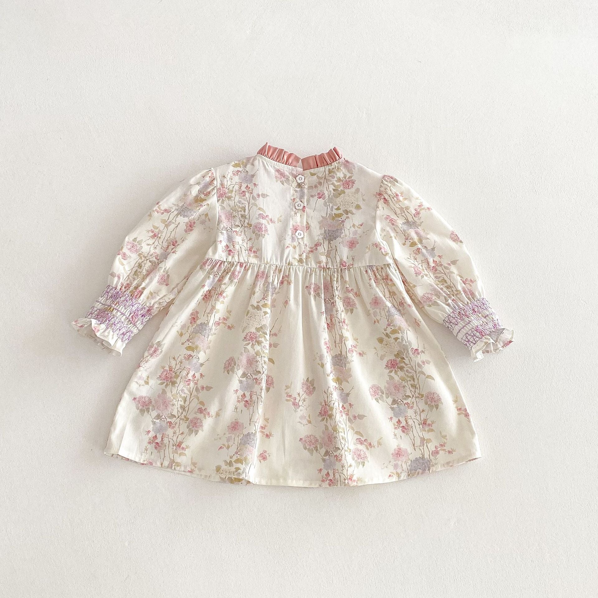 Vestido Infantil Babadinho Flores - BABYLIFEBabyLifeBABYLIFEBege FloresVestido Infantil Babadinho Flores6 - 12 Meses