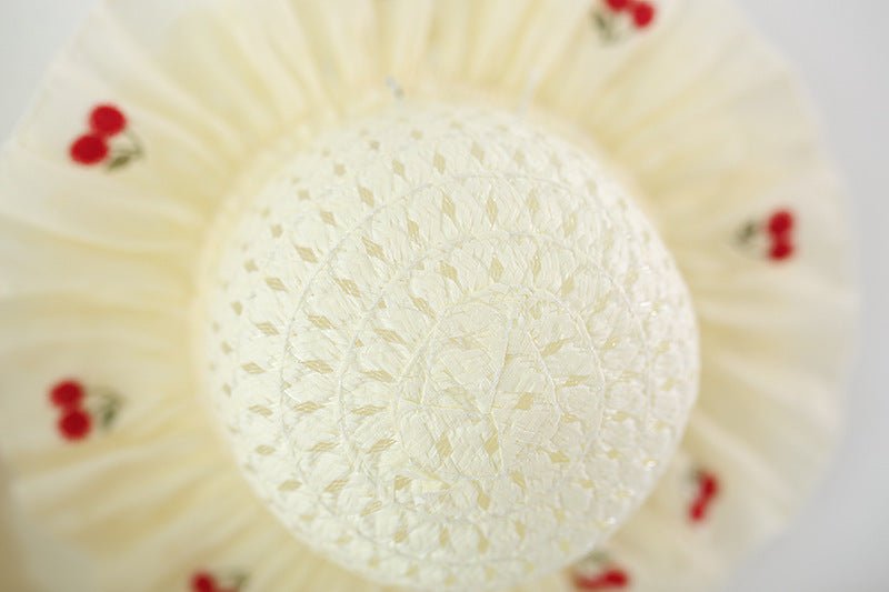 Vestido Infantil Bordado Cerejinhas - BABYLIFEBabyLifeBABYLIFEBegeVestido Infantil Bordado Cerejinhas6 - 12 Meses