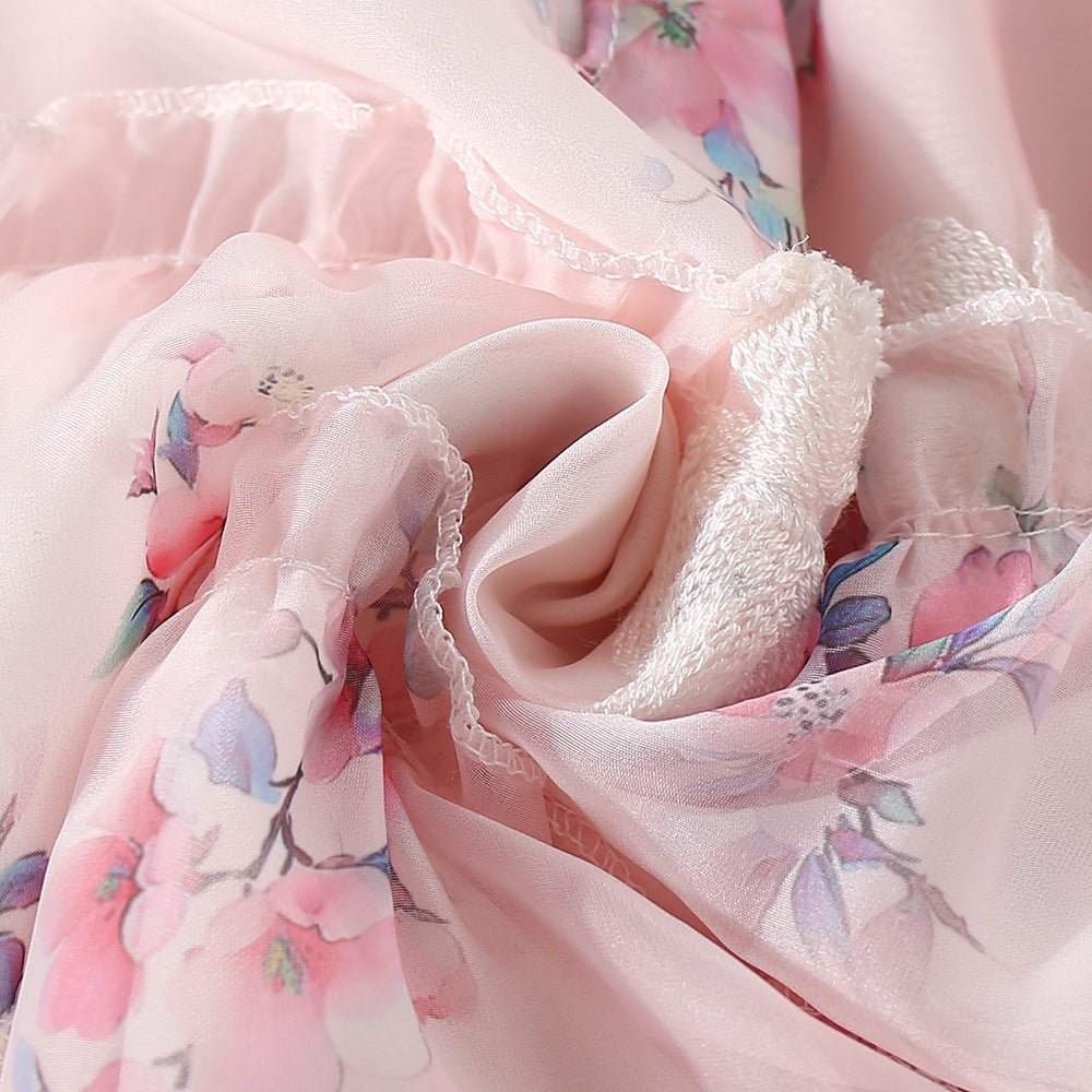 Vestido Infantil Floral Lacinho - BABYLIFEBabyLifeBABYLIFERosaVestido Infantil Floral Lacinho6 - 12 Meses