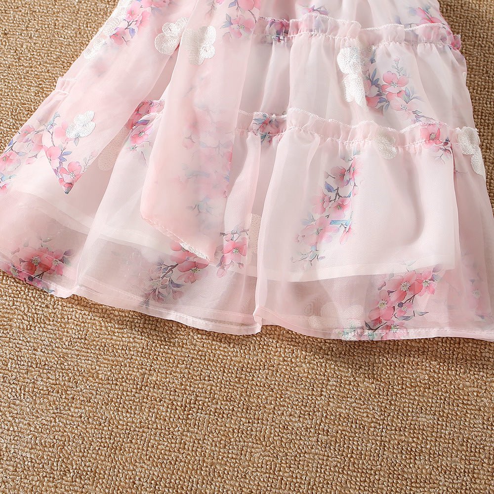 Vestido Infantil Floral Lacinho - BABYLIFEBabyLifeBABYLIFERosaVestido Infantil Floral Lacinho6 - 12 Meses