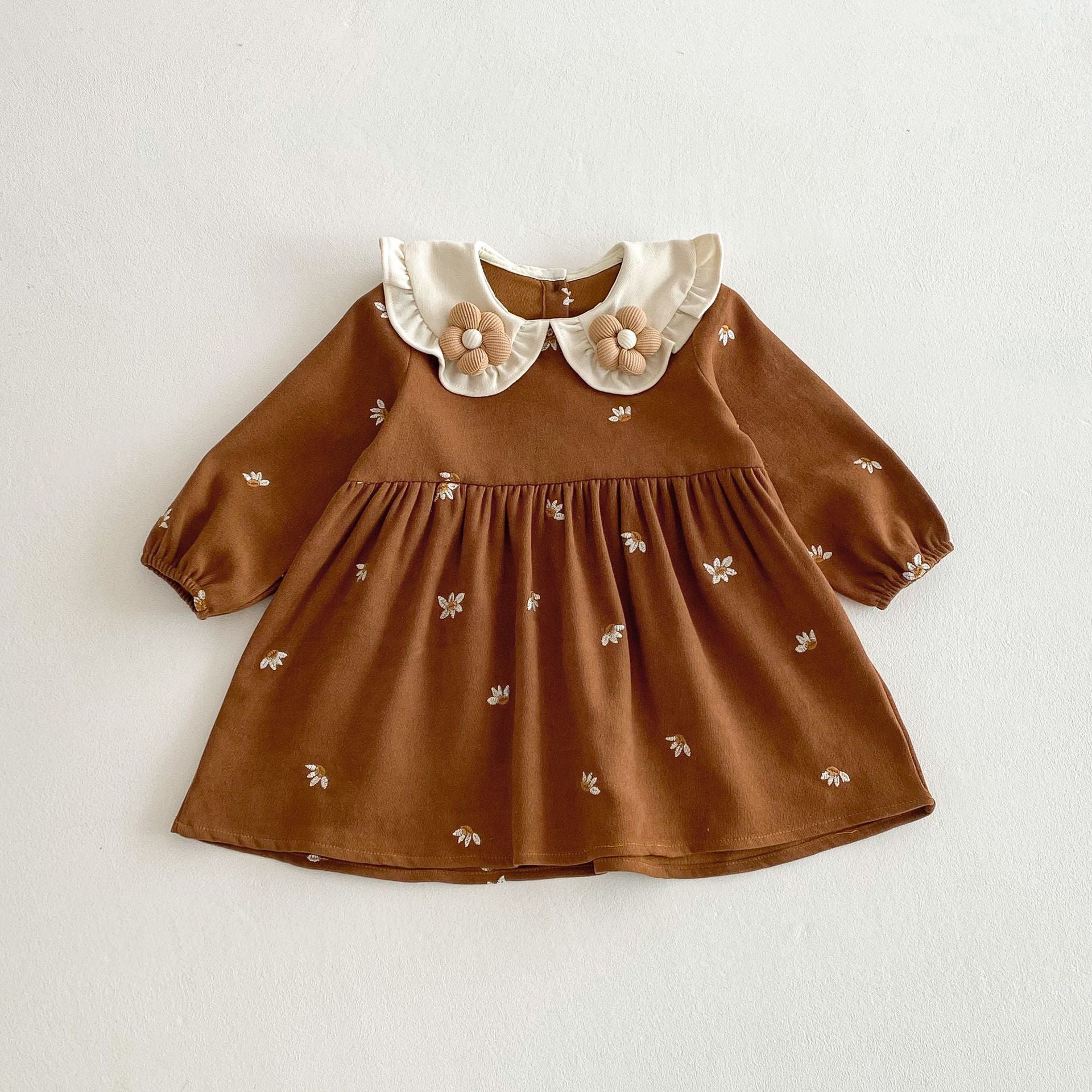 Vestido Infantil Flores - BABYLIFEBabyLifeBABYLIFEBegeVestido Infantil Flores6 - 12 Meses