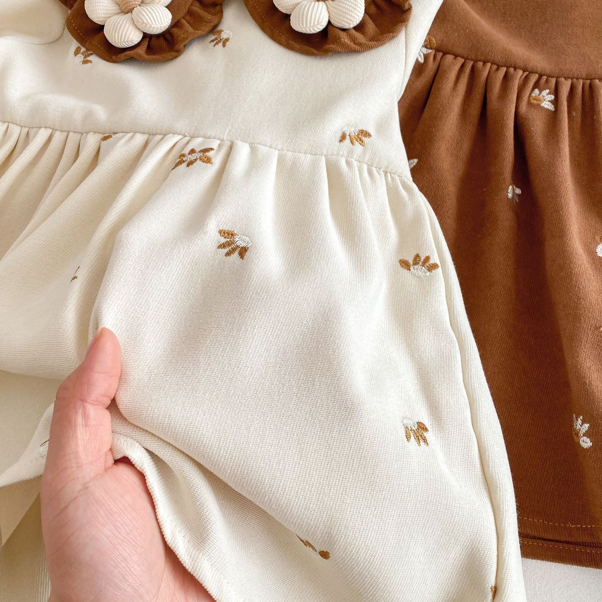 Vestido Infantil Flores - BABYLIFEBabyLifeBABYLIFEBegeVestido Infantil Flores6 - 12 Meses