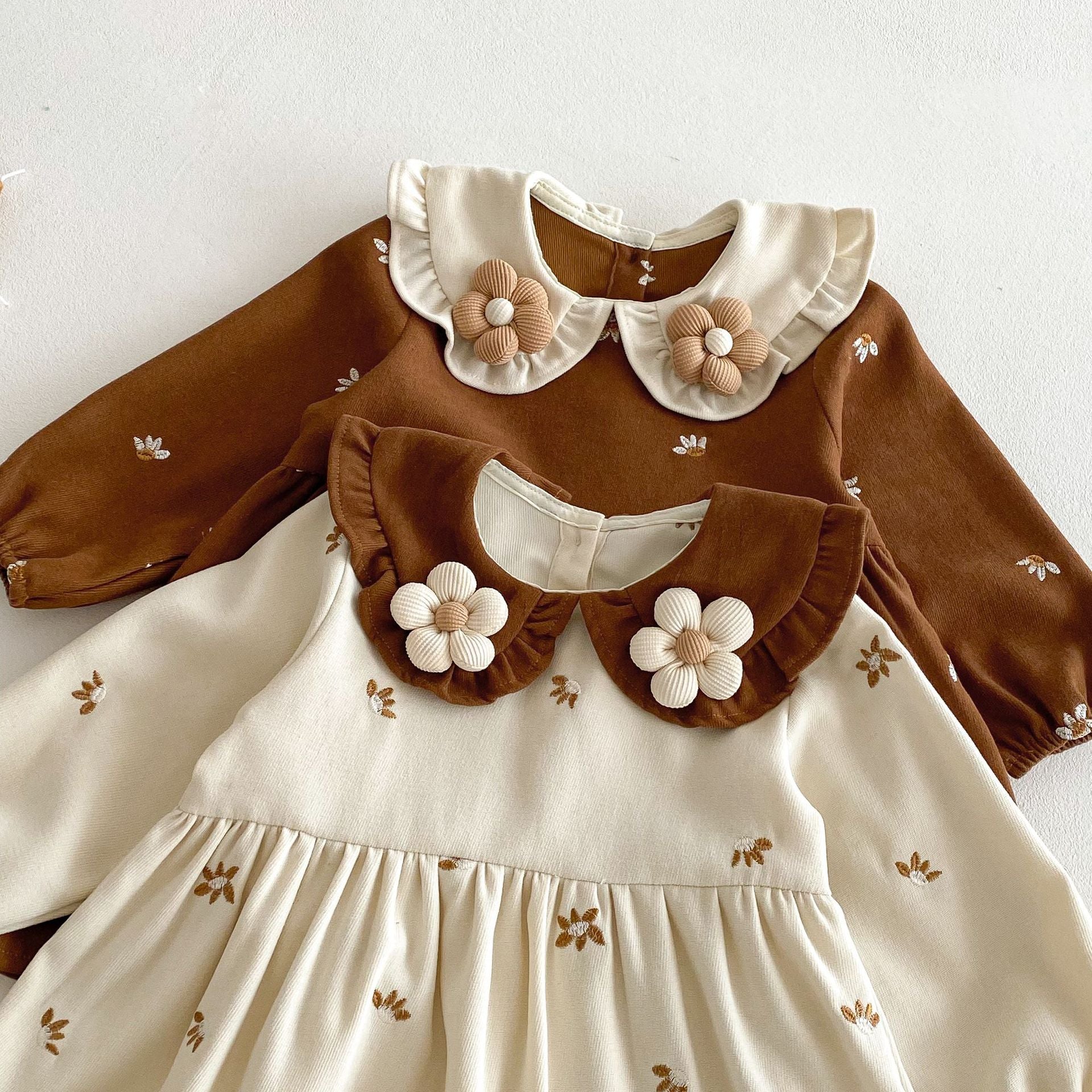 Vestido Infantil Flores - BABYLIFEBabyLifeBABYLIFEBegeVestido Infantil Flores6 - 12 Meses