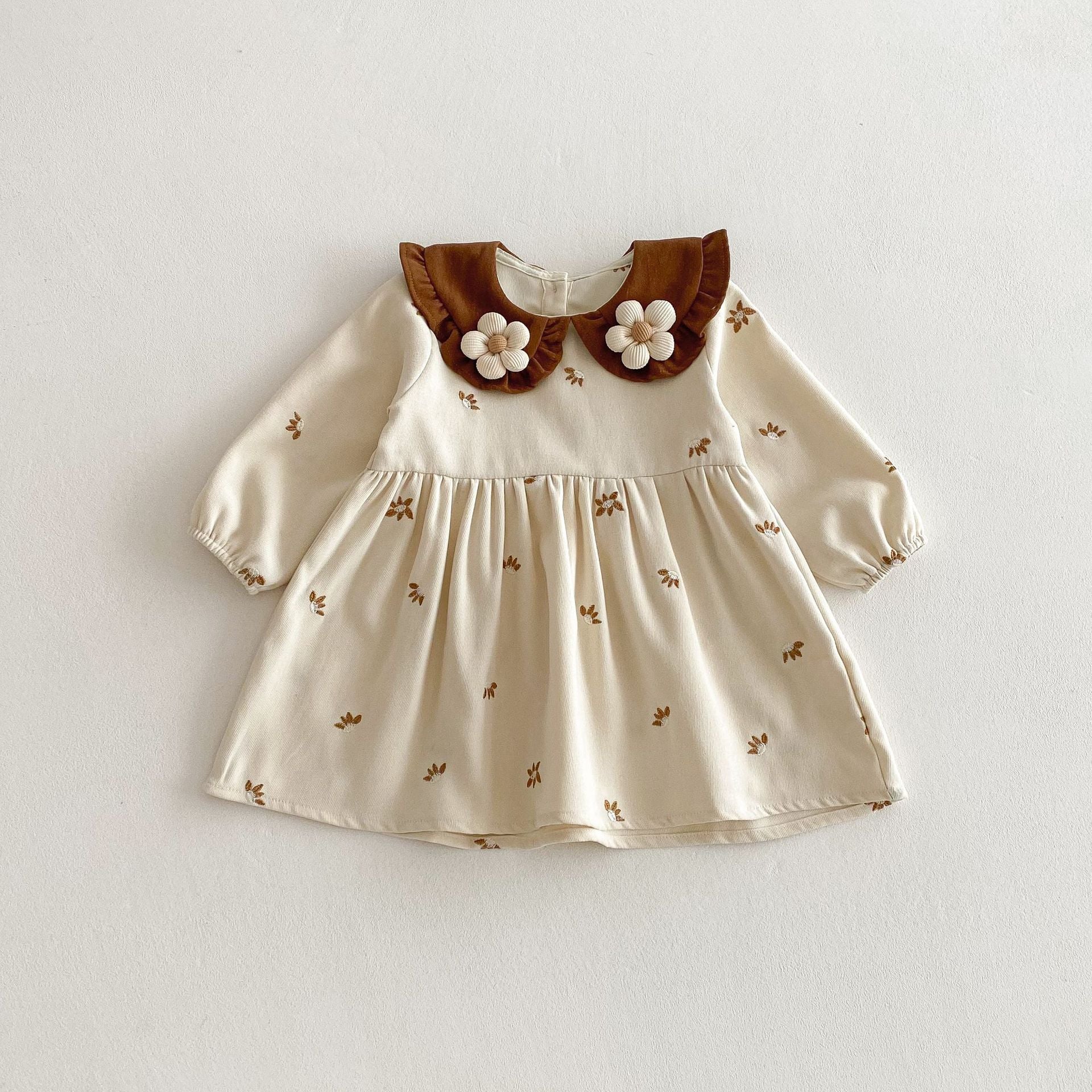 Vestido Infantil Flores - BABYLIFEBabyLifeBABYLIFEBegeVestido Infantil Flores6 - 12 Meses