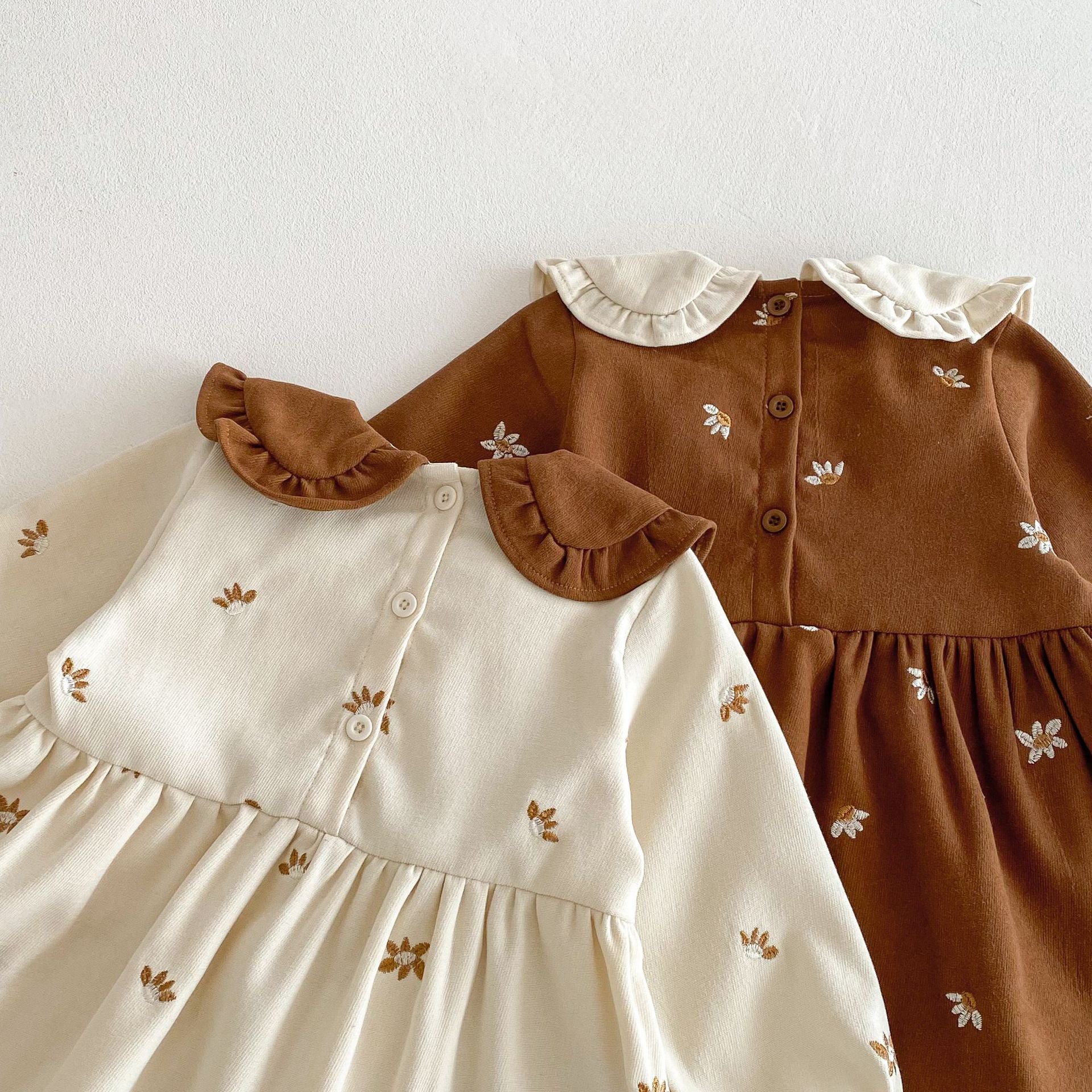 Vestido Infantil Flores - BABYLIFEBabyLifeBABYLIFEBegeVestido Infantil Flores6 - 12 Meses