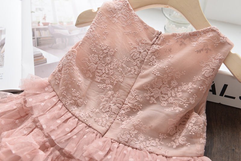 Vestido Infantil Florzinhas Camadas De Tule - BABYLIFEBabyLifeBABYLIFEAzulVestido Infantil Florzinhas Camadas De Tule2 - 3 Anos