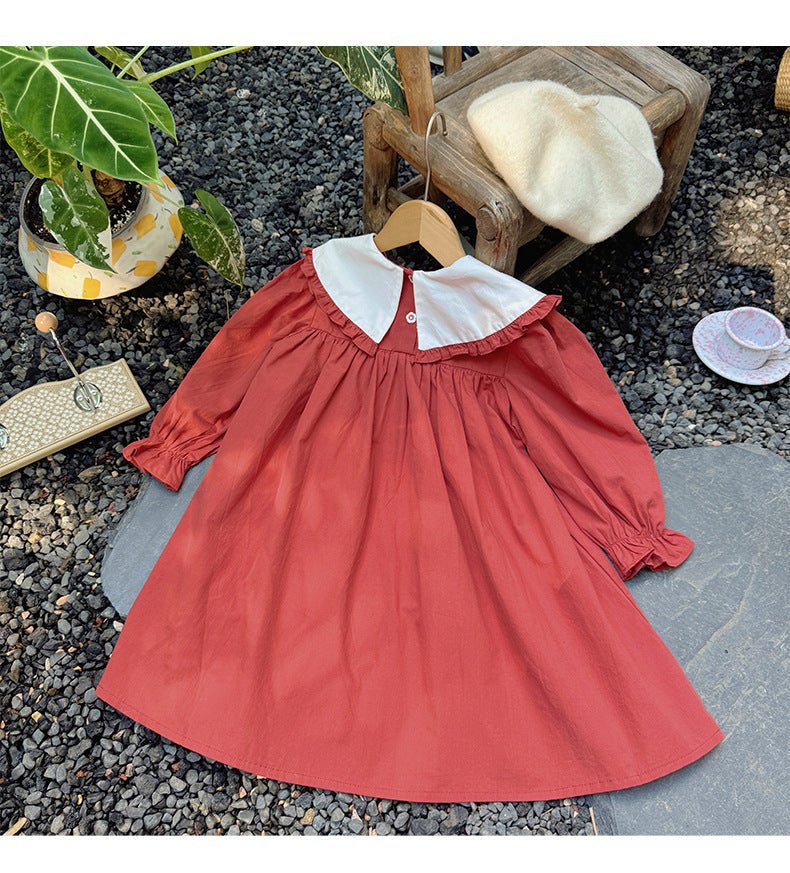 Vestido Infantil Golinha Bordada - BABYLIFEBabyLifeBABYLIFEVermelhoVestido Infantil Golinha Bordada1 - 2 Anos