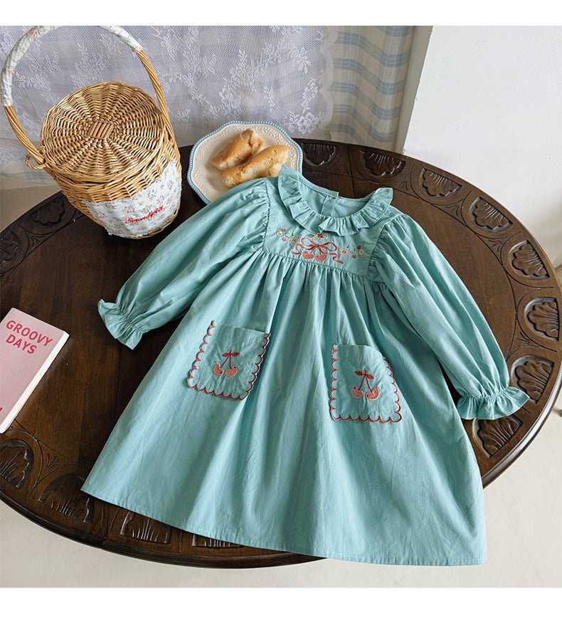 Vestido Infantil Lacinho Frutinha - BABYLIFEBabyLifeBABYLIFEAzulVestido Infantil Lacinho Frutinha1 - 2 Anos